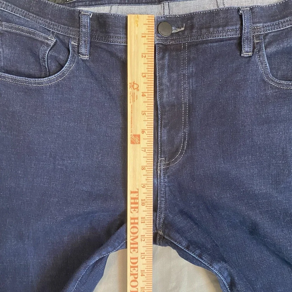 A/X Armani Exchange J15 Men's 40x31 Dark Blue Relaxed Straight Denim Pants Jeans
